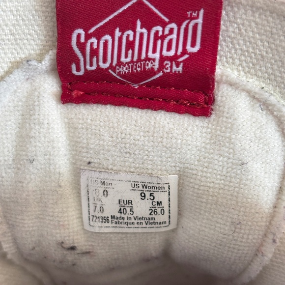 Vans Sk8 Hi Filmore Pig Suede Chilli Pepper Red Scooter True SZ 8 Shoes Sneakers - Picture 13 of 13